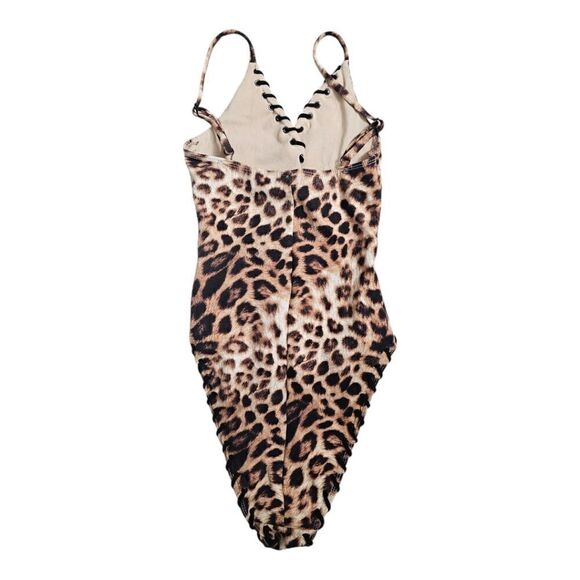 GOOD AMERICAN Whip Stitch Compression One-Piece Swimsuit - Size Small - Picture 4 of 9